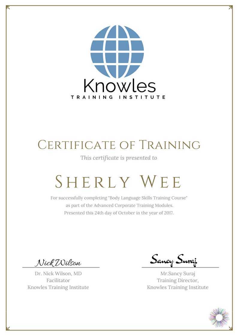 Body Language Skills Training Course in Germany Certification