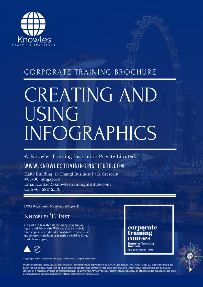 Course Brochure For Creating And Using Infographics in Germany