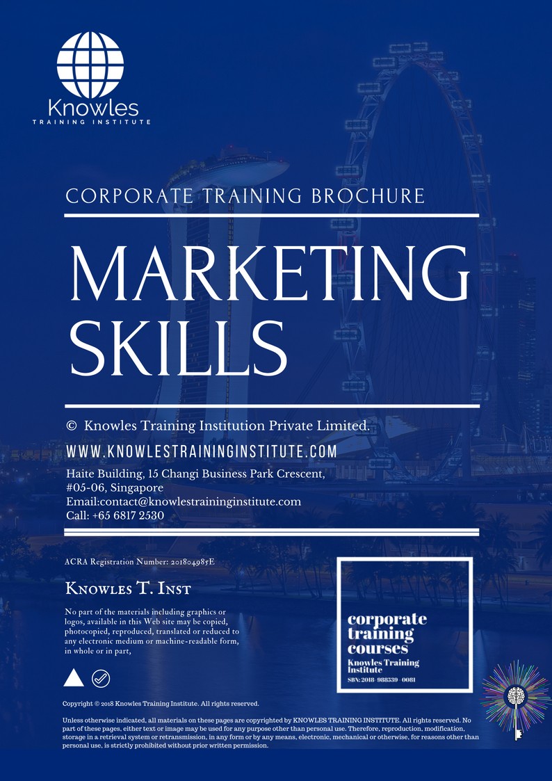 Course Brochure For Marketing Skills in Germany