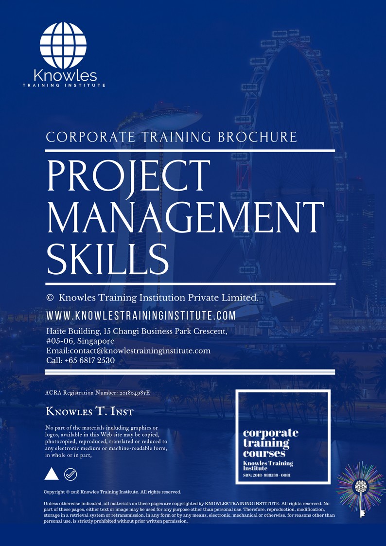 Course Brochure For Project Management Skills course in Germany