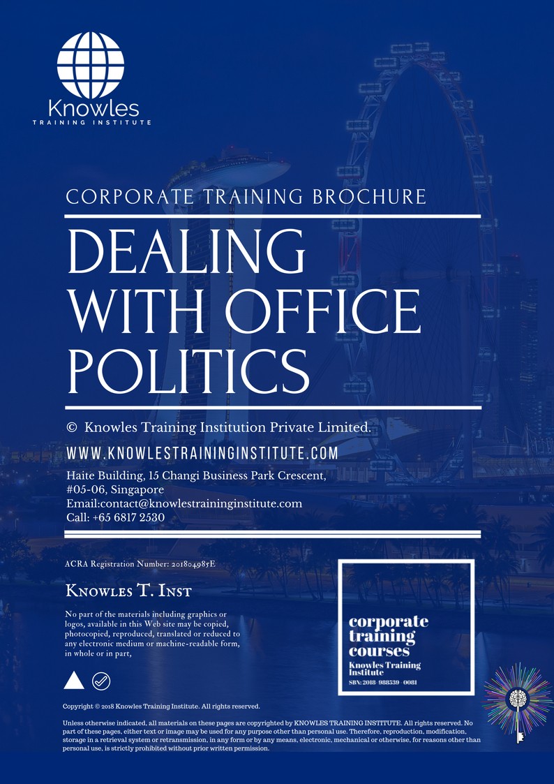 Dealing With Office Politics Course in Germany Brochure