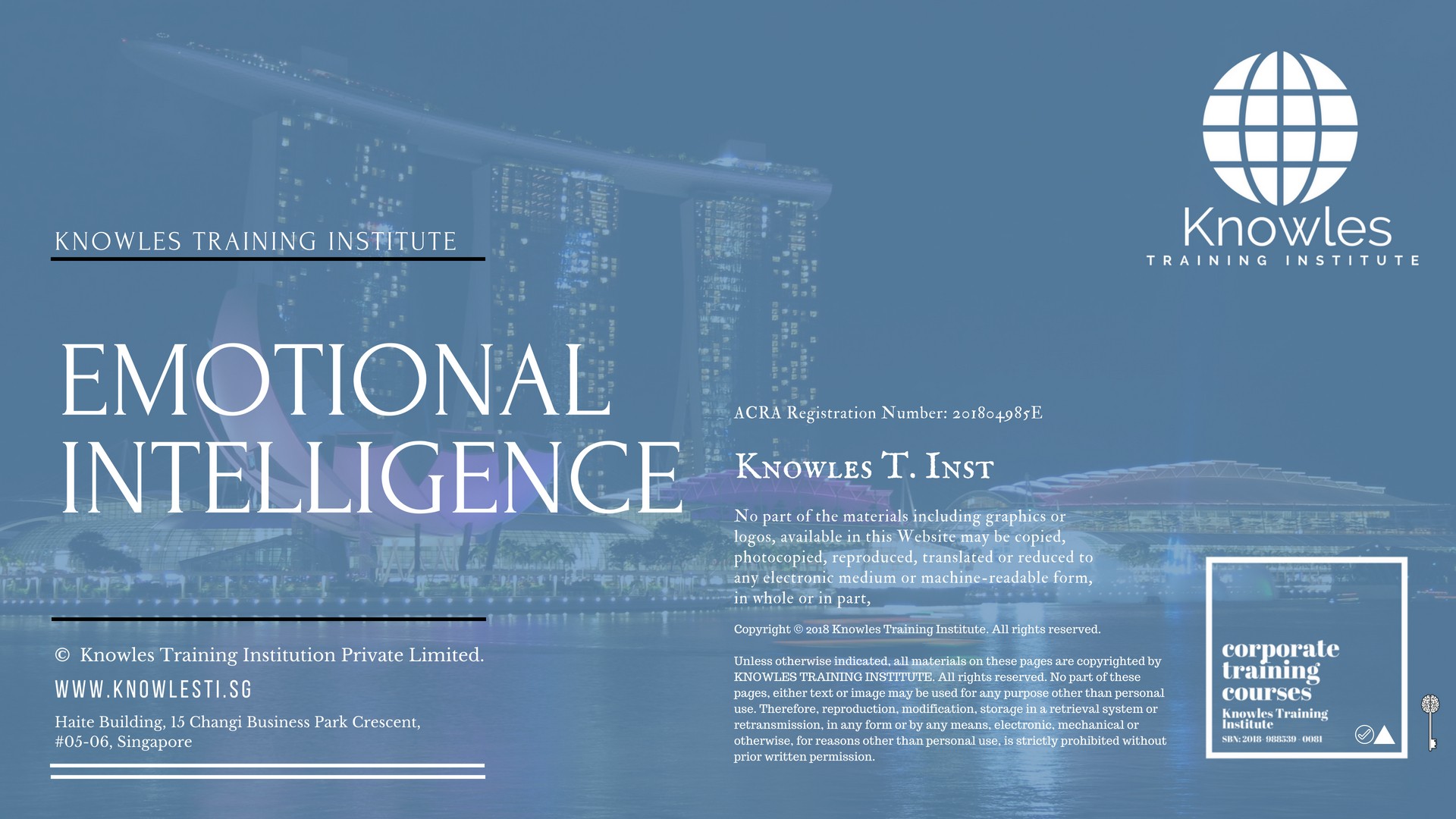 Emotional Intelligence Training Course in Germany