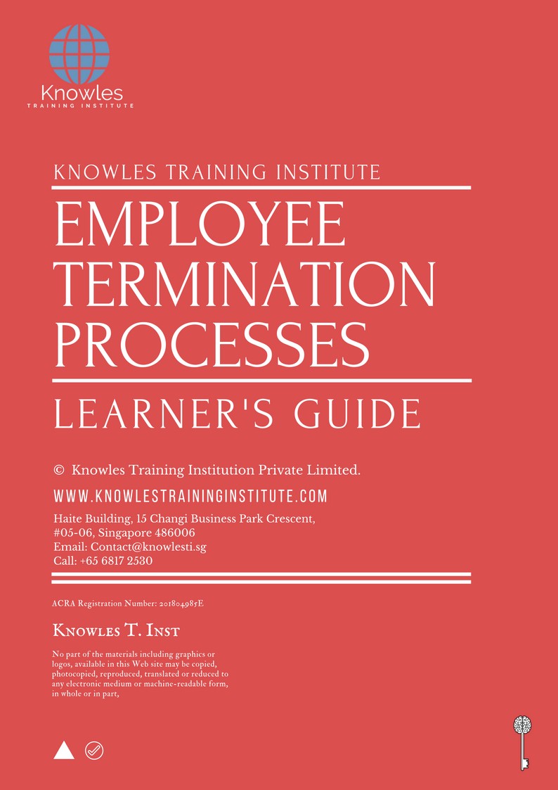 Employee Termination Processes Training Course in Germany Learner’s Guide