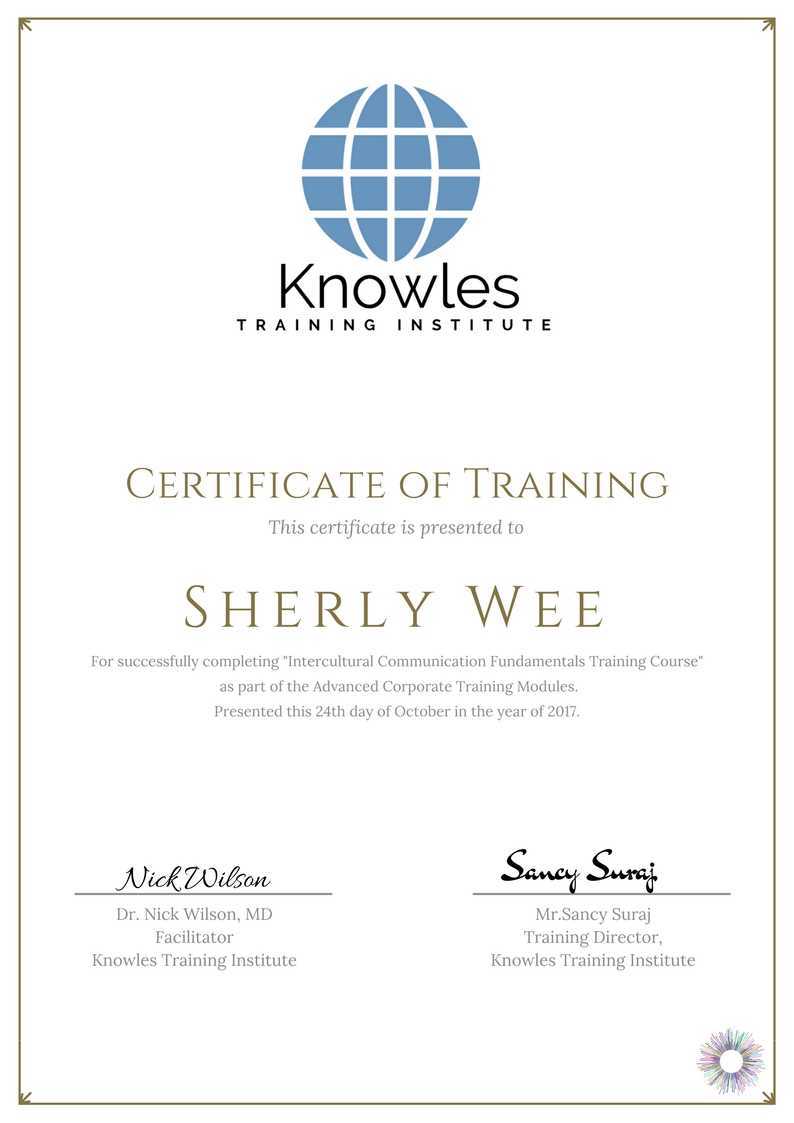 Intercultural Communication Fundamentals Training in Germany Certification