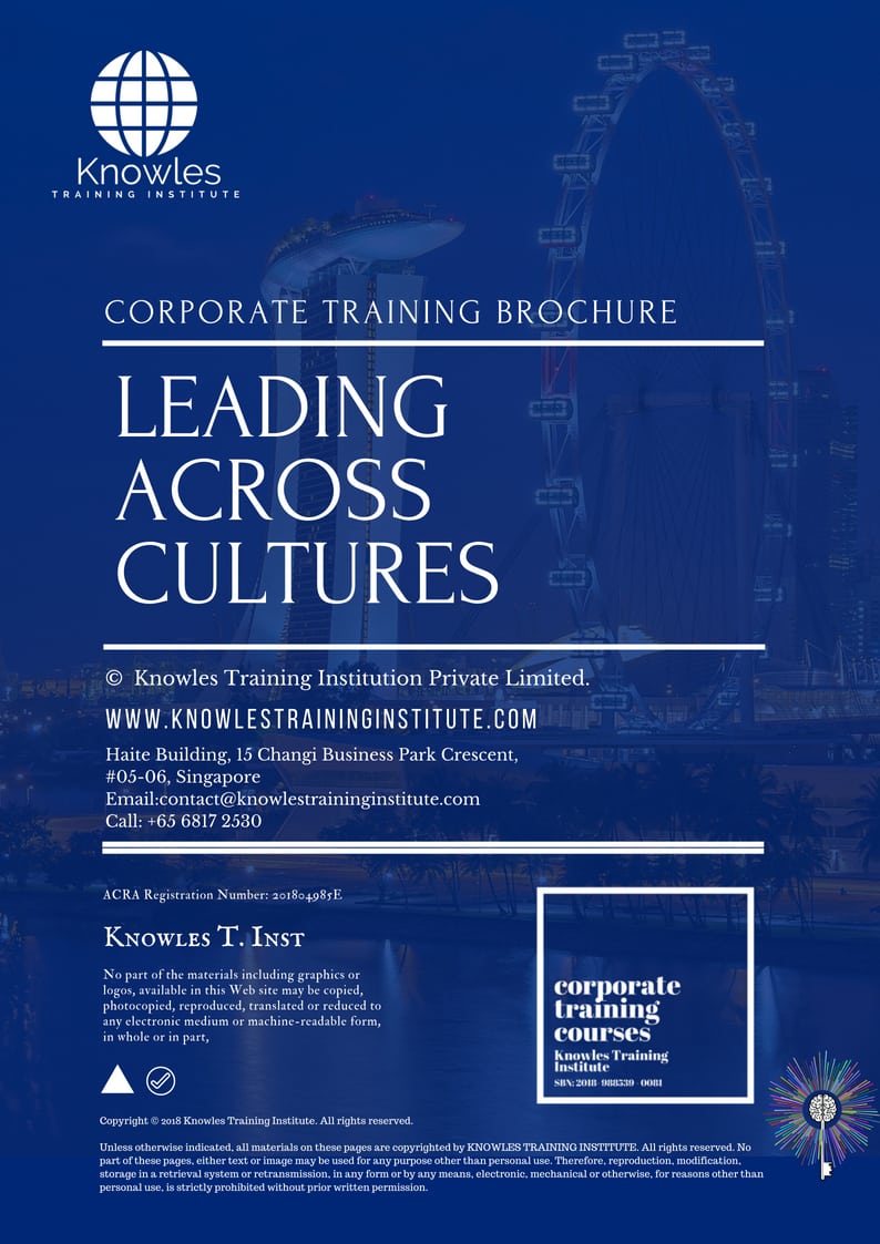 Leading Across Cultures Training Course in Germany Brochure