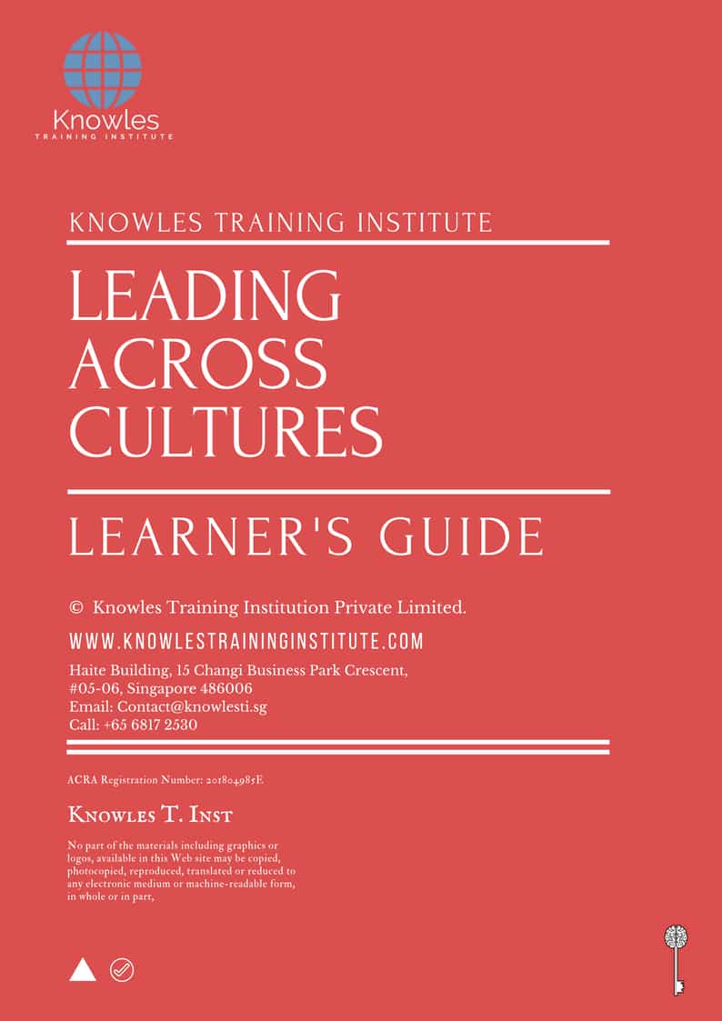 Leading Across Cultures Training Course in Germany Learner’s Guide