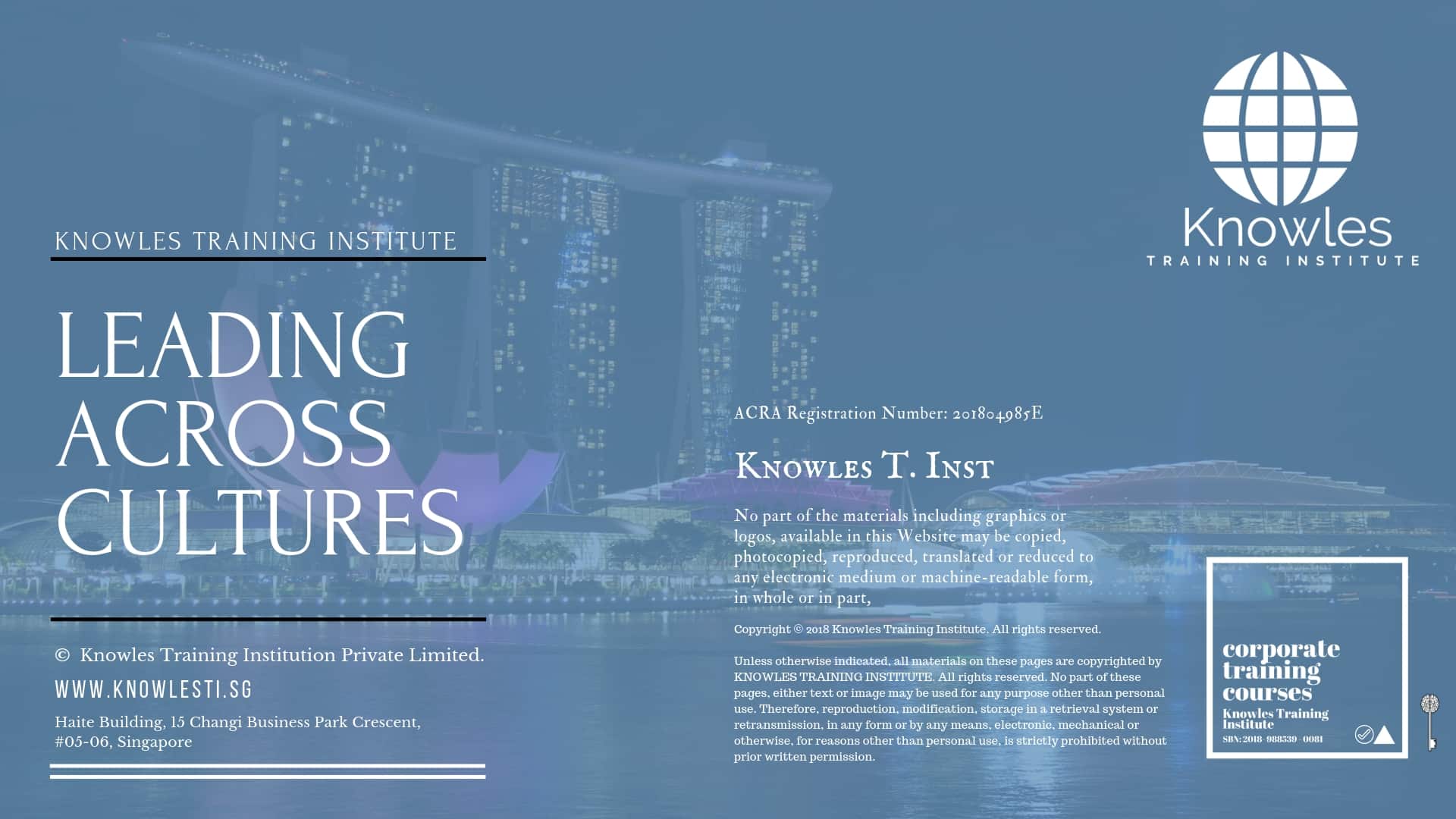 Leading Across Cultures Training Course in Germany