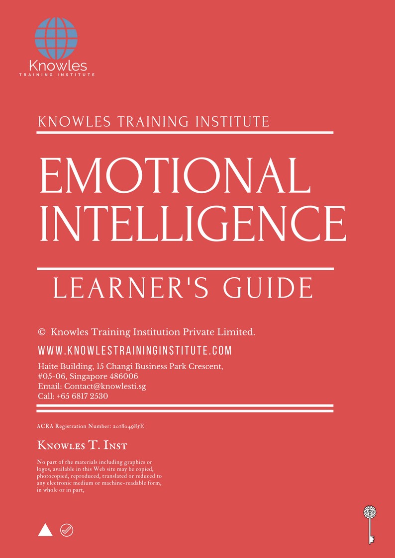 Learner’s Guide For Emotional Intelligence Training Course in Germany