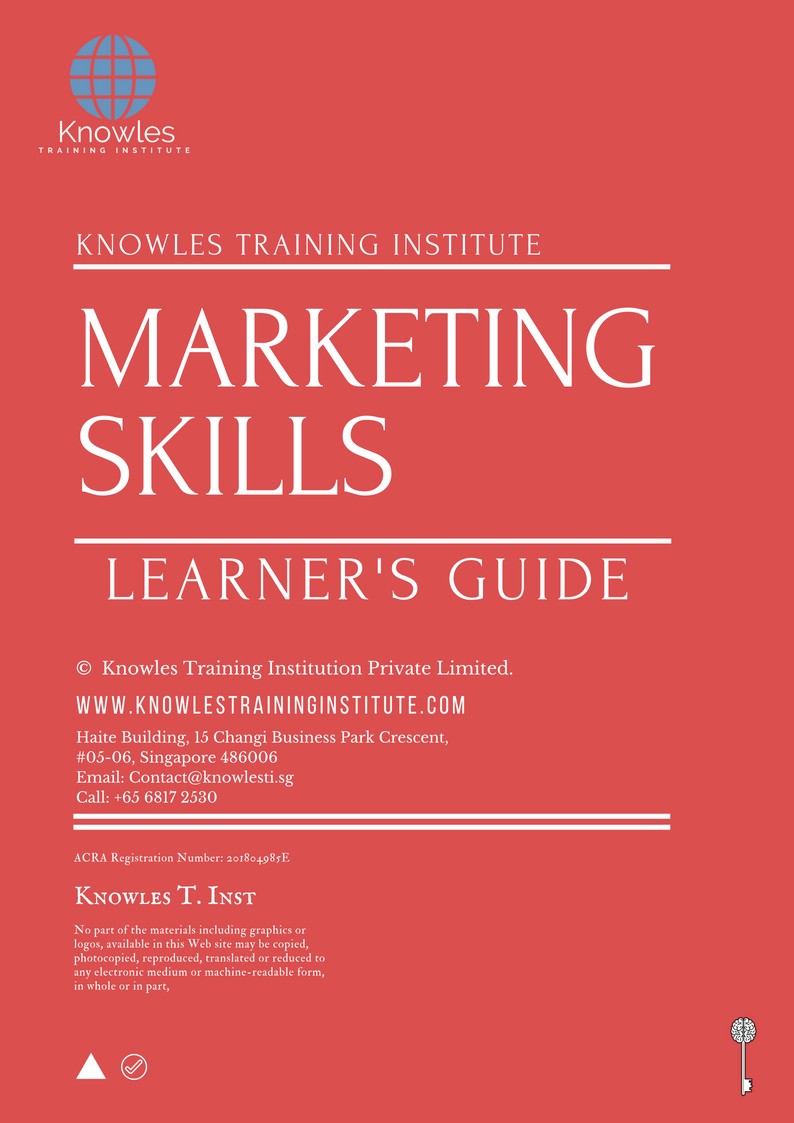 Learner’s Guide For Marketing Skills Course in Germany