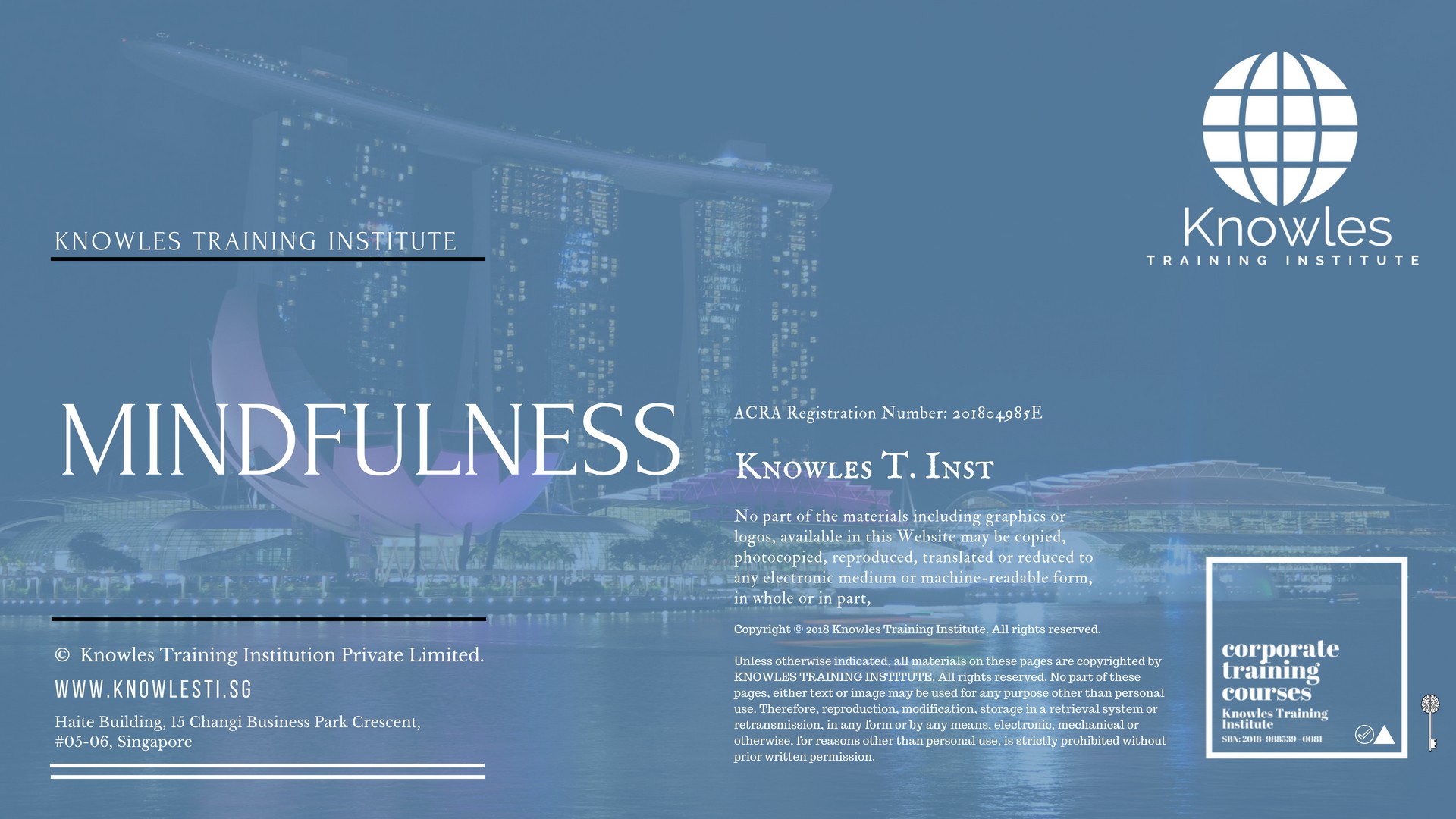 Mindfulness Training Course in Germany