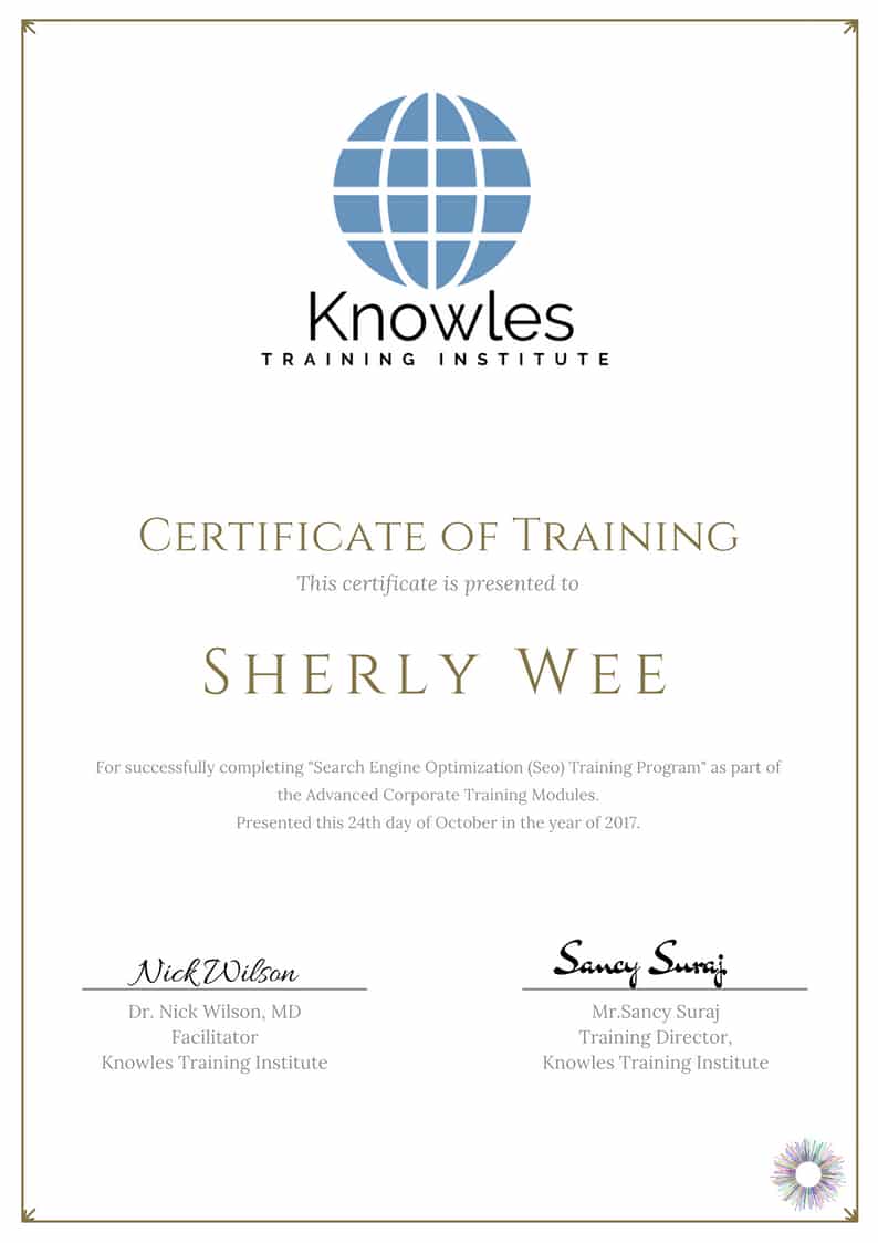 Search Engine Optimization (Seo) Training Course in Germany Certification