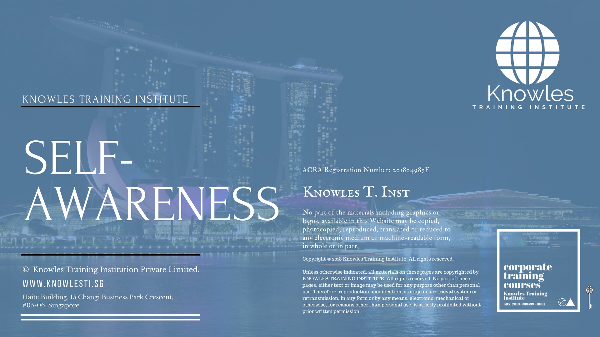 Self-Awareness Training Course in Germany