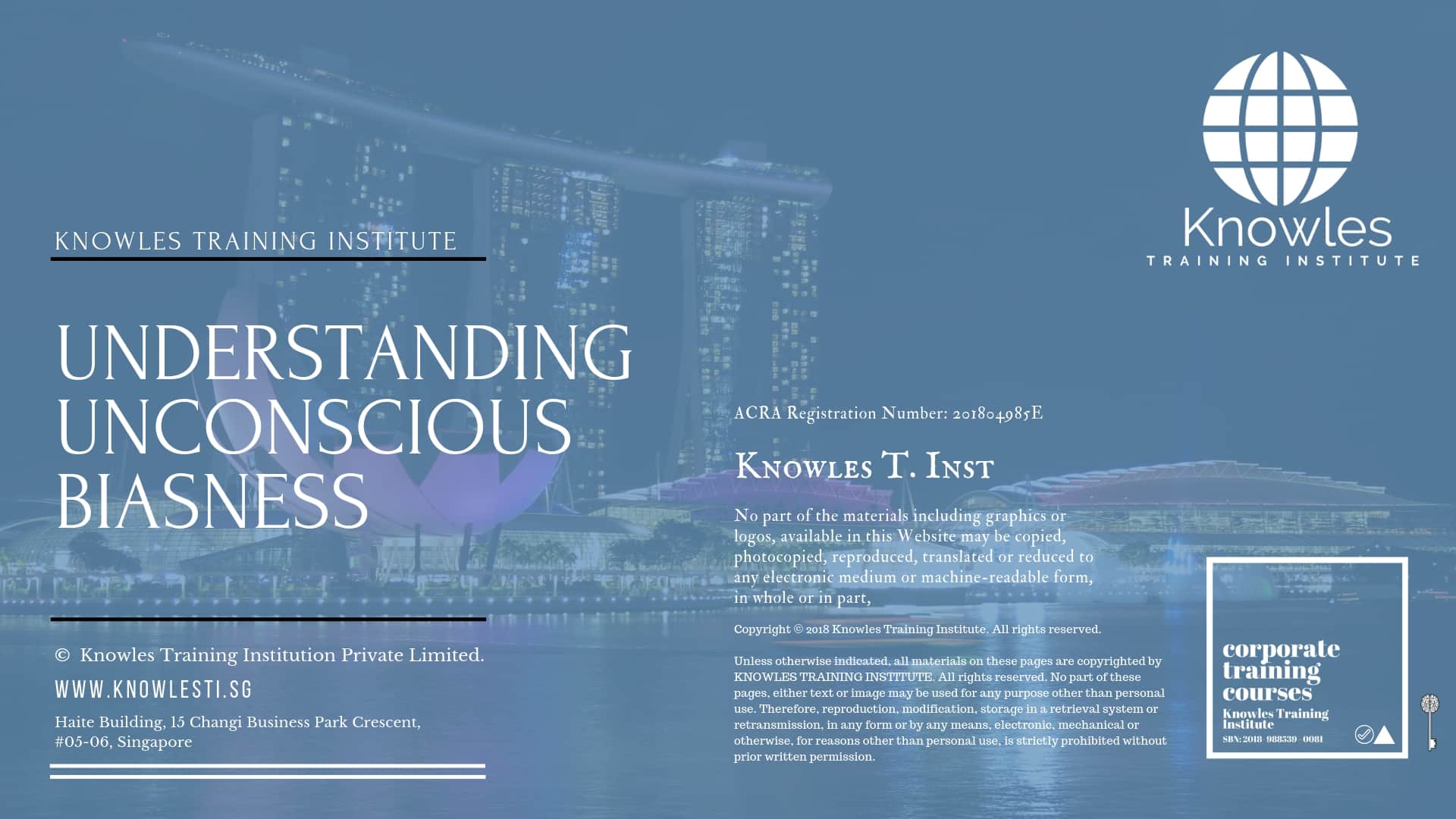 Understanding Unconscious Biasness Training Course in Germany