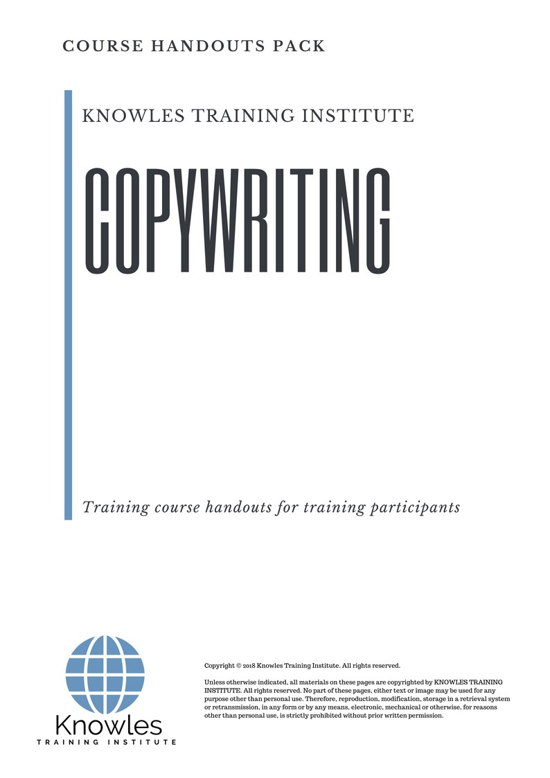 Course-Handouts-For-Copywriting