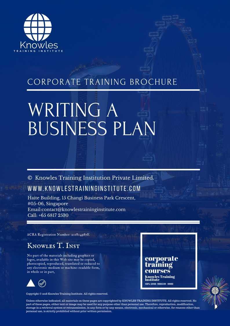 Writing-A-Business-Plan-Training-Course-in-luxembourg-Brochure